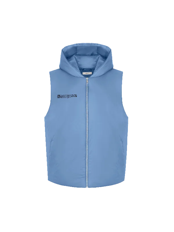 Womens DNA Flower-Warmth Gilet—summit blue