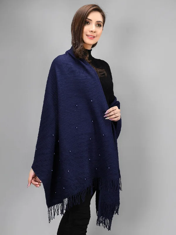 Pearl Shawl - Blue