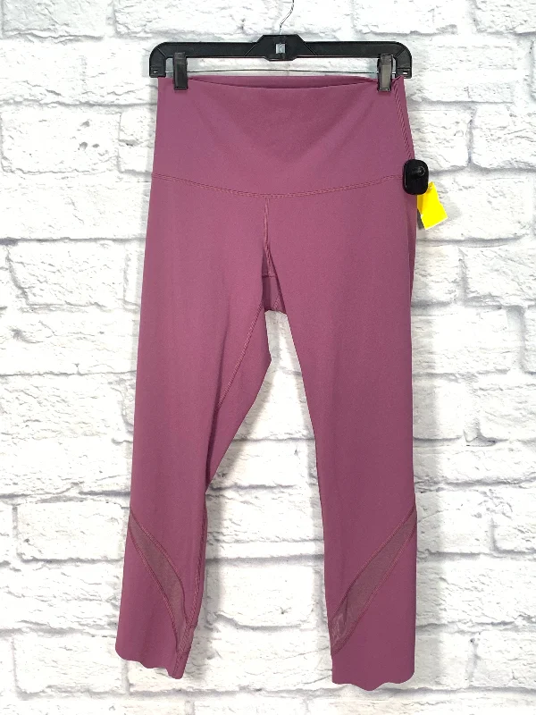 Athletic Leggings By Lululemon In Purple, Size: S