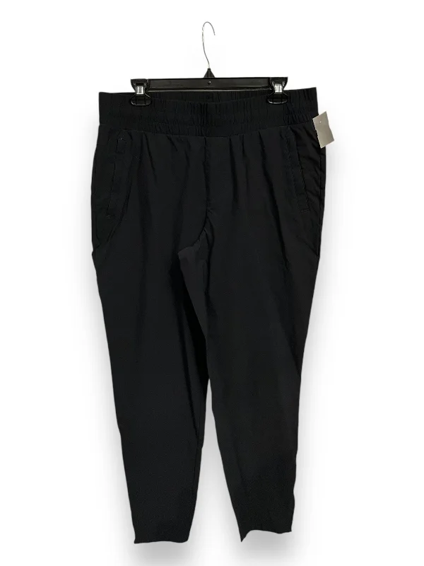 Athletic Pants By Clothes Mentor In Black, Size: L