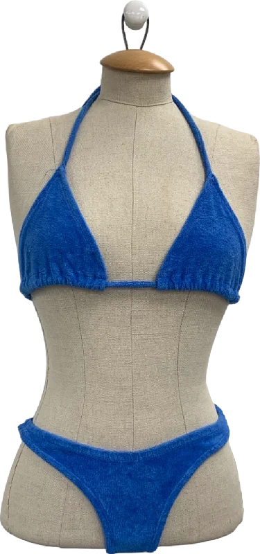 BooHoo Blue Bikini Set UK 8