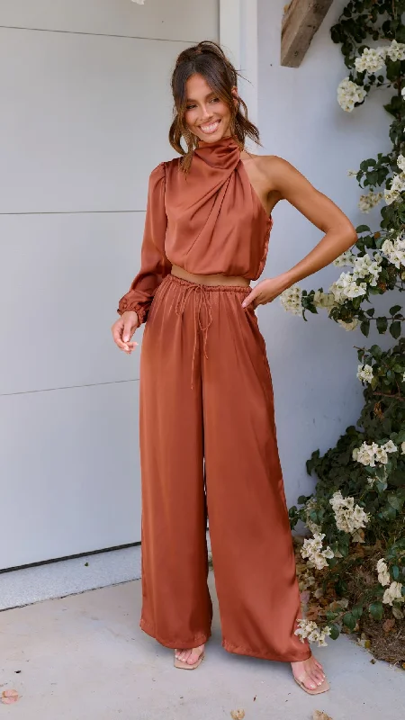 Zuri Pants - Copper